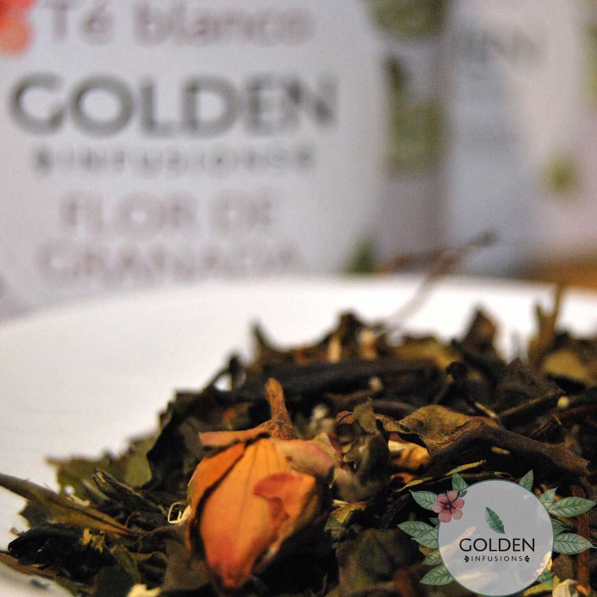 té blanco flor de granada té blanco flor de granada