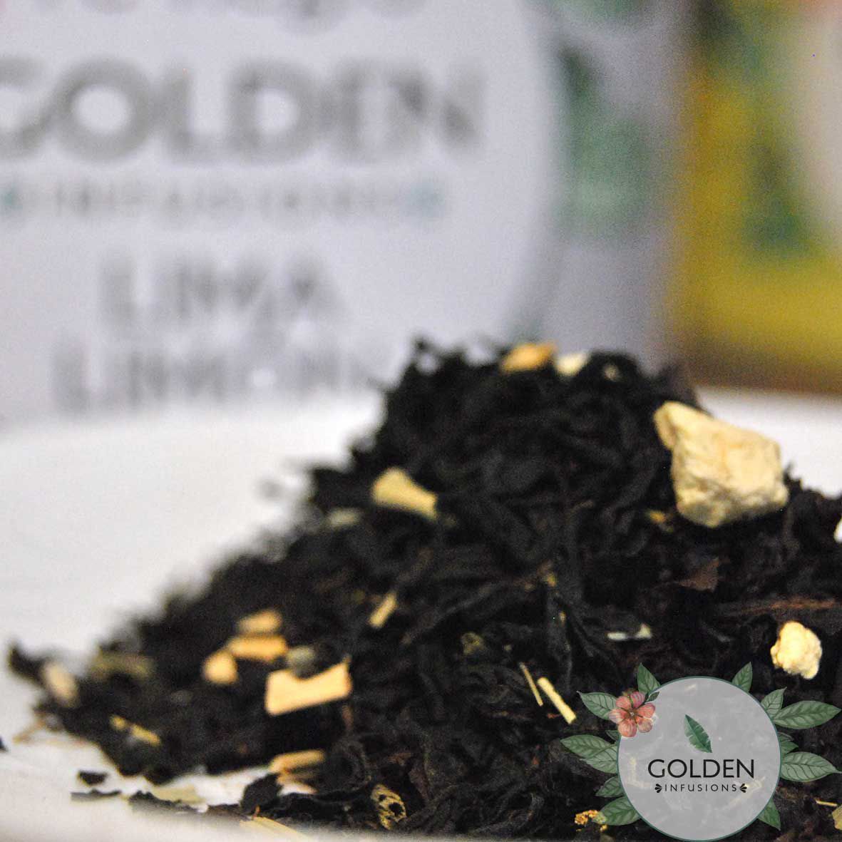 té negro Lima limón té negro Lima limón
