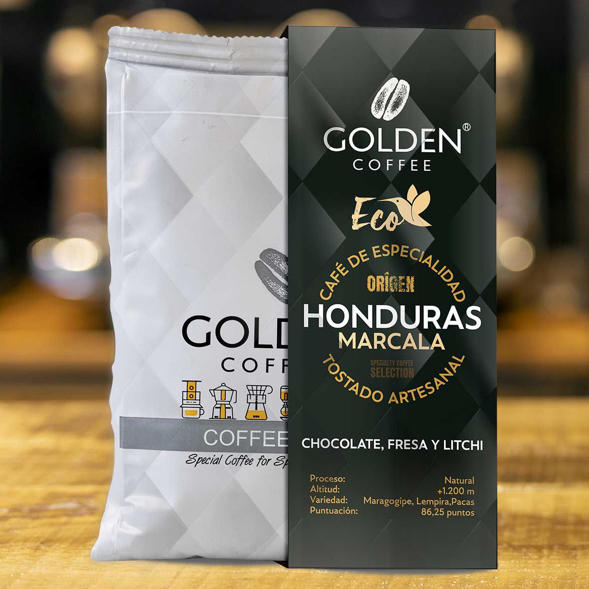 Café ecológico origen Honduras Marcala