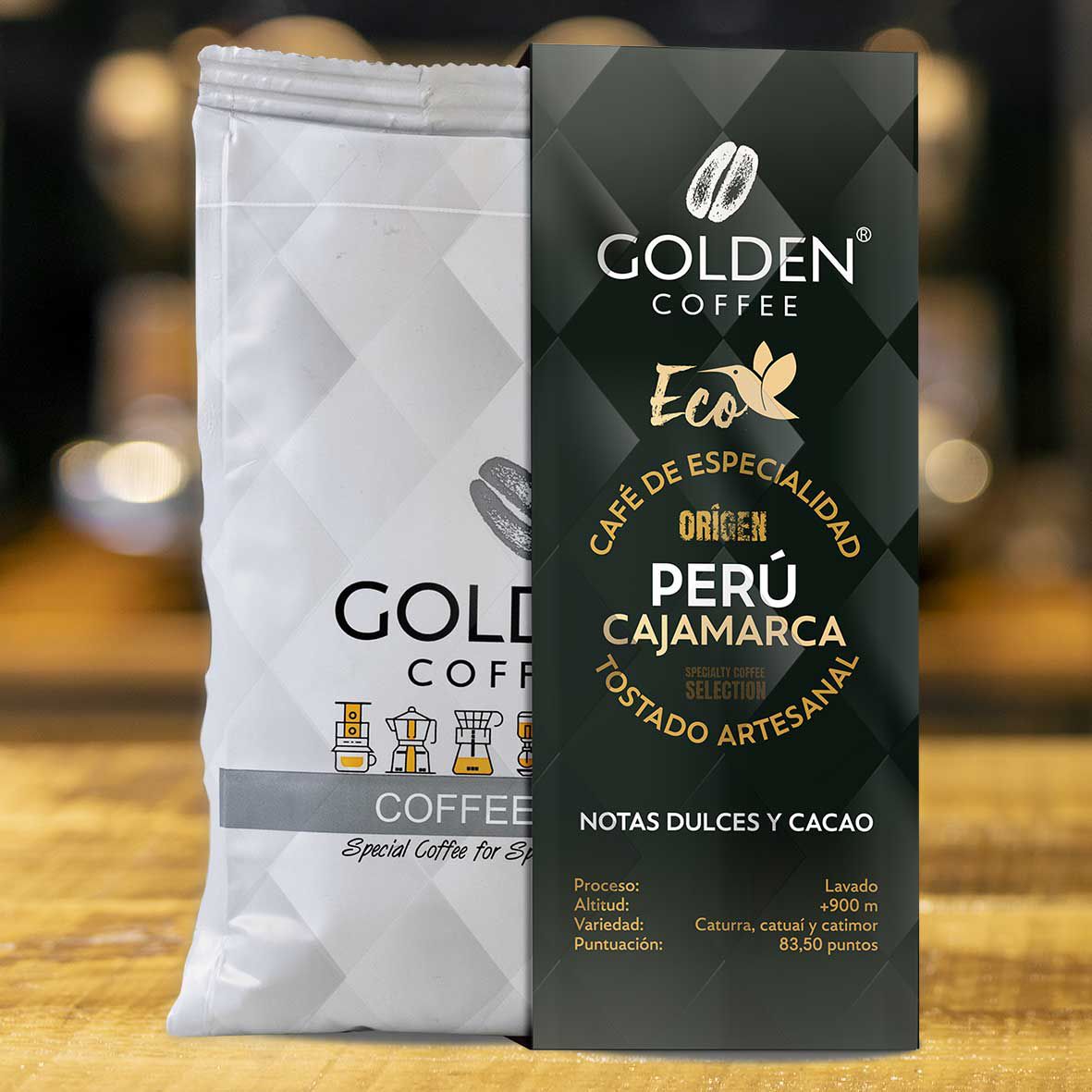 Café ecológico origen Perú Cajamarca